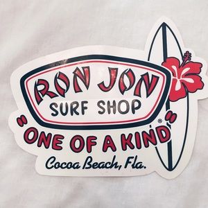 Ron Jon Car or Computer Sticker